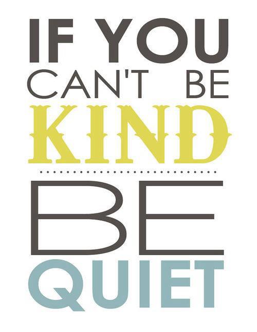 Be Kind